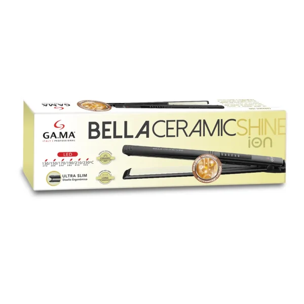 PLANCHA CABELLO GAMA BELLA LED CERAMIC SHINE 230 C BECHS0000002519 - Imagen 2