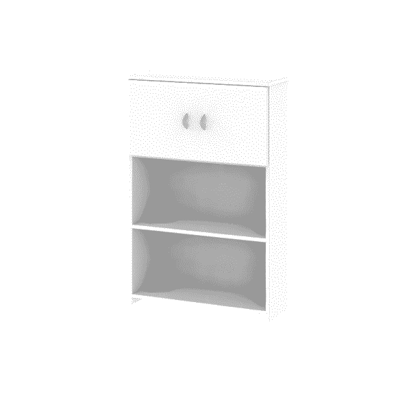 MUEBLE DIELFE SOBREINODORO SME090B BLANCO 2 PTAS - Imagen 3