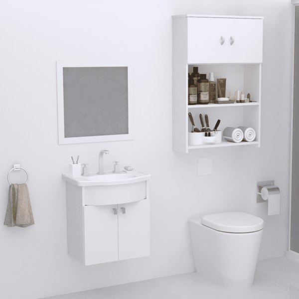 MUEBLE DIELFE SOBREINODORO SME090B BLANCO 2 PTAS - Imagen 4