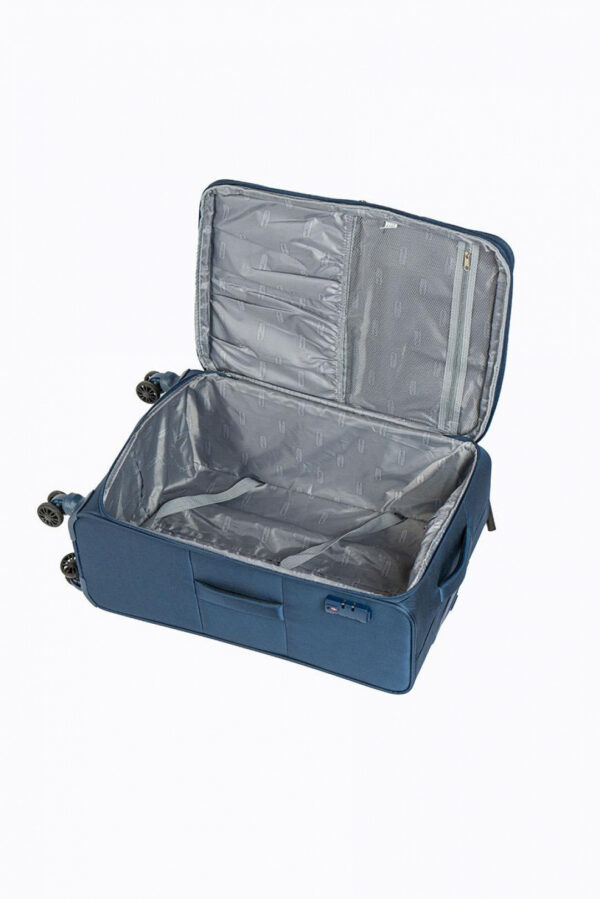 VALIJA ELF I3400 24" MEDIANA CARRO INTERNO 4 ruedas con giro 360º Cerradura TSA - Imagen 6