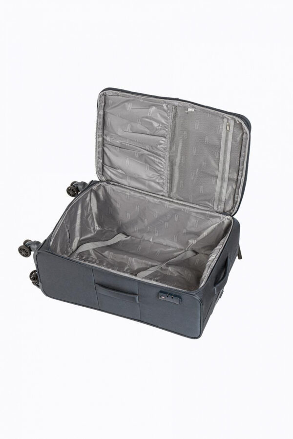 VALIJA ELF I3400 24" MEDIANA CARRO INTERNO 4 ruedas con giro 360º Cerradura TSA - Imagen 3