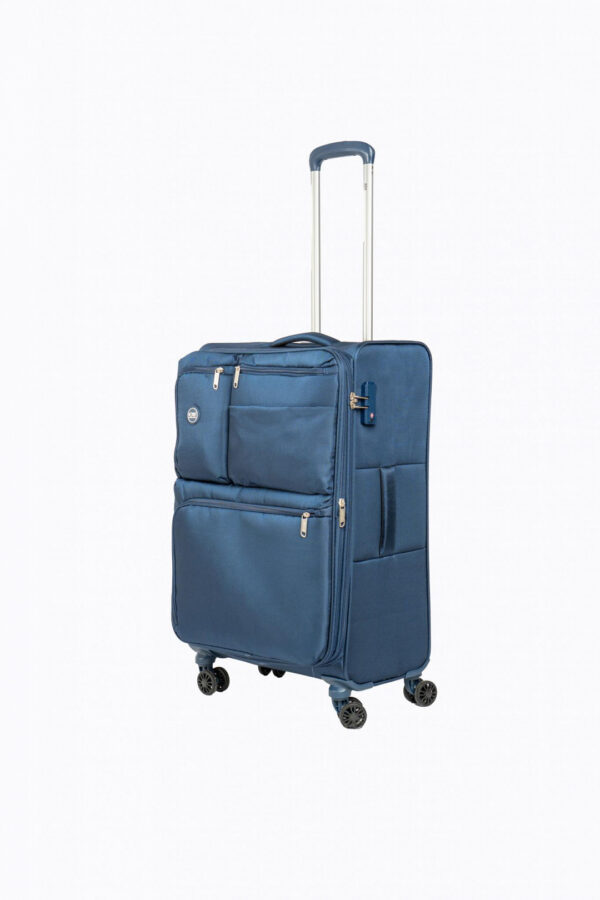 VALIJA ELF I3400 24" MEDIANA CARRO INTERNO 4 ruedas con giro 360º Cerradura TSA - Imagen 4