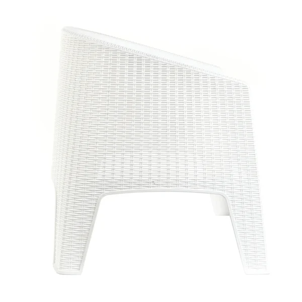 SILLON GARDENLIFE IBIZA BLANCO SIMIL RATTAN F795000 - Imagen 2