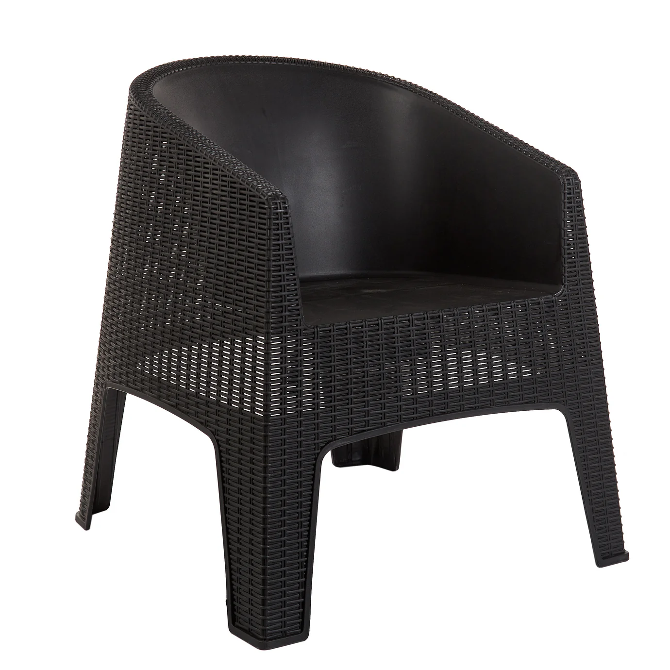SILLON GARDENLIFE IBIZA NEGRO SIMIL RATTAN F795001