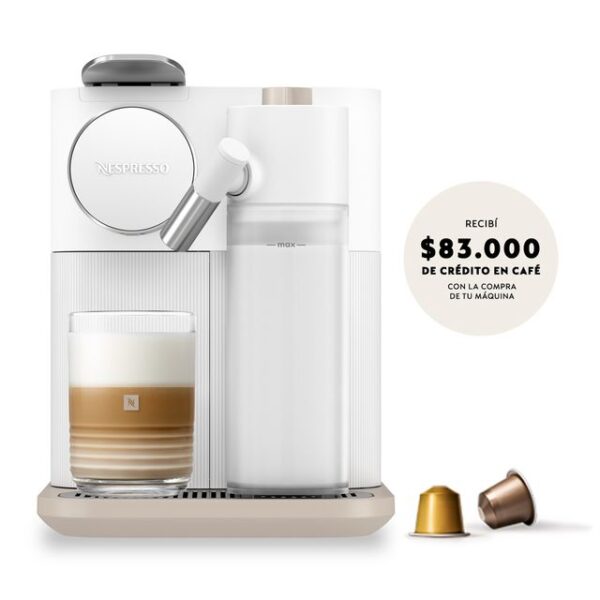 CAFETERA NESPRESSO GRAN LATTISSIMA WHITE F541-AR-WH-NE ONE TOUCH