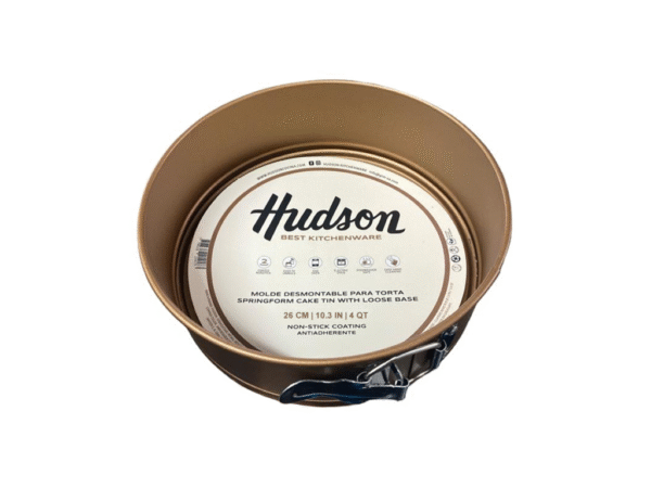 TORTERA HUDSON 26cm C/BROCHE ANTIADHERENTE CERAMICO DESMONTABLE MTD03