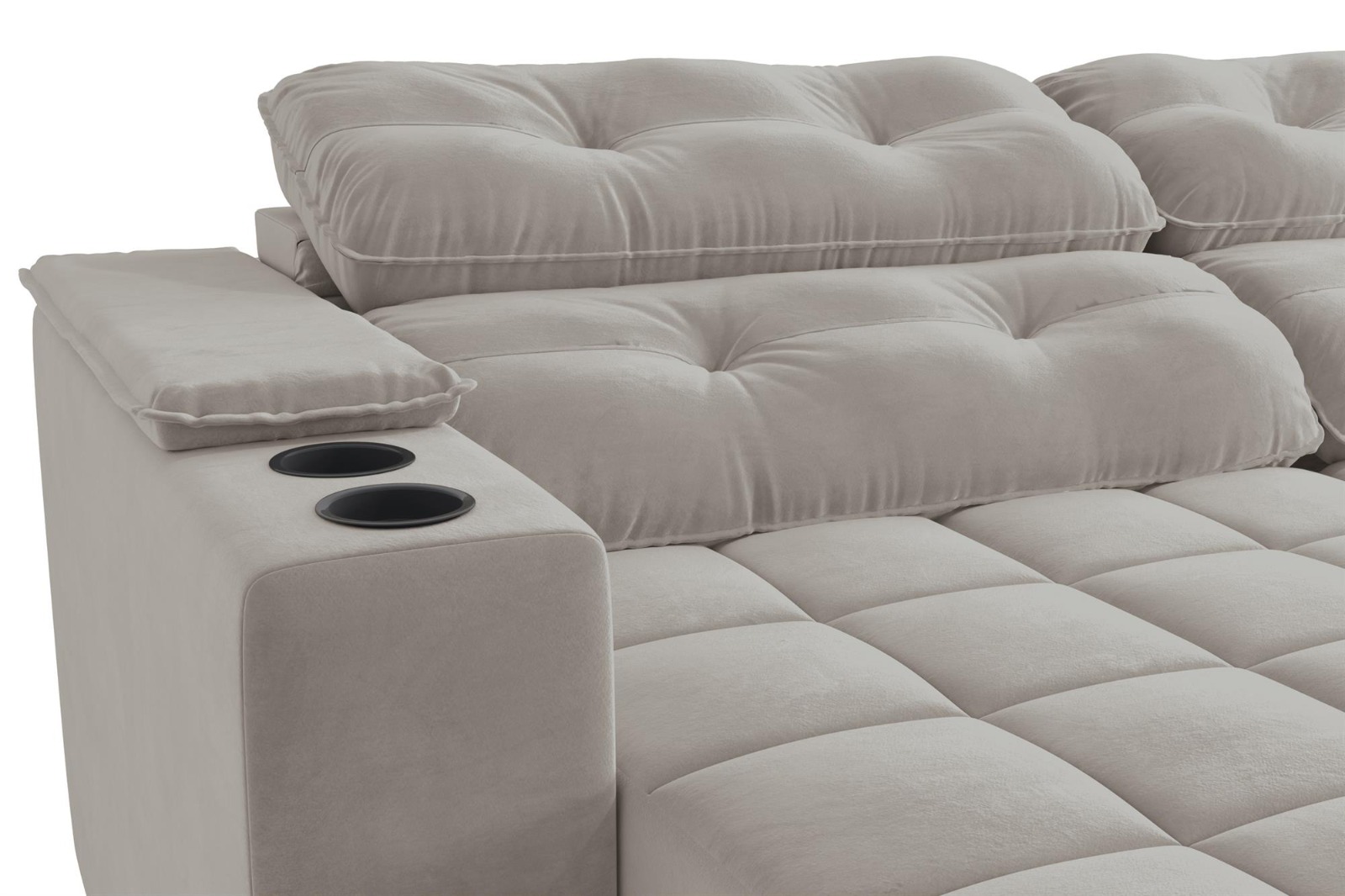 SOFA KAPPESBERG PREMIER 3 CUERPOS 6 POS 26Kg DENSIDAD APOYA VASO 114x231x132 - Imagen 4