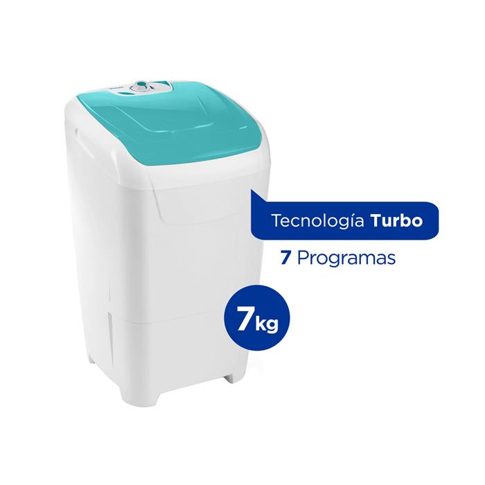 LAVARROPA COLUMBIA LSC 7000 7Kg S/BOMBA DESAGOTE 7PROG