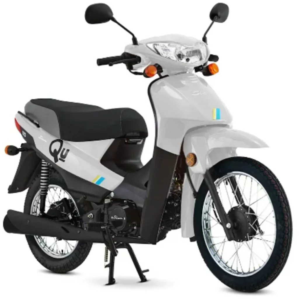 MOTO SIAM QU 110 BASE BLANCO SEMIAUTOMATICA ARRANQUE ELEC