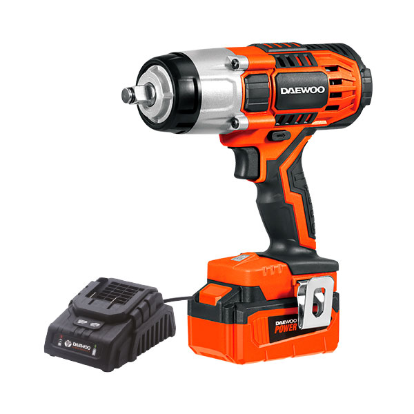 LLAVE DE IMPACTO DAEWOO INALAMBRICO DAIW2000LI 20v 2000rpm 1/2" MANDRIL
