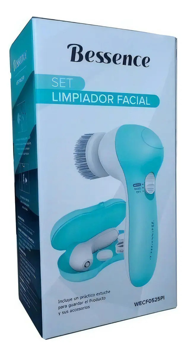 Cepillo Limpiador Facial Bessence 2 Velocidades Inalámbrico - Imagen 3