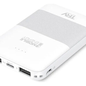 Cargador Portátil Trv Li-ion 5000mah Usb/micro/type C Rápido Blanco
