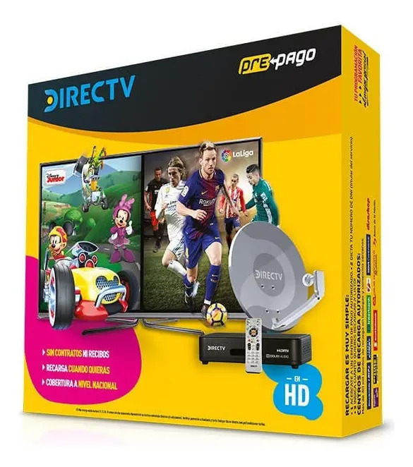 Decodificador Prepago Directv Hd Interno Externo Antena Tv Satelital