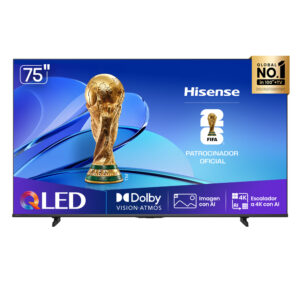 LED HISENSE 75" 75Q6QV QLED UHD 4K VIDAA 1676*360*1004