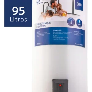 TERMOTANQUE BGH ELEC 95lts BTE-095EC15MD COLGAR INFERIO 1070x500x580Cmm 2789kw/h